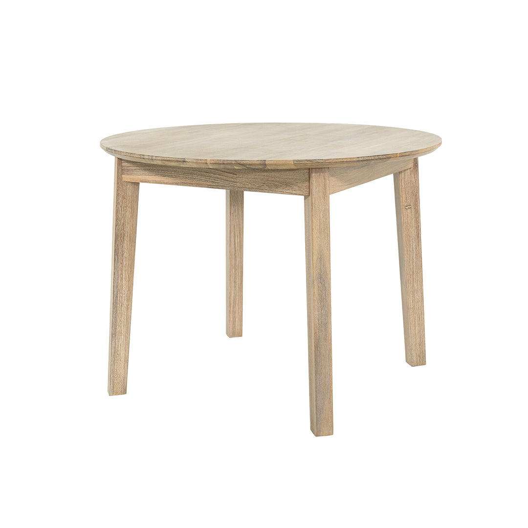 Elvyn Round Dining Table – Light Driftwood