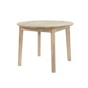 Elvyn Round Dining Table – Light Driftwood