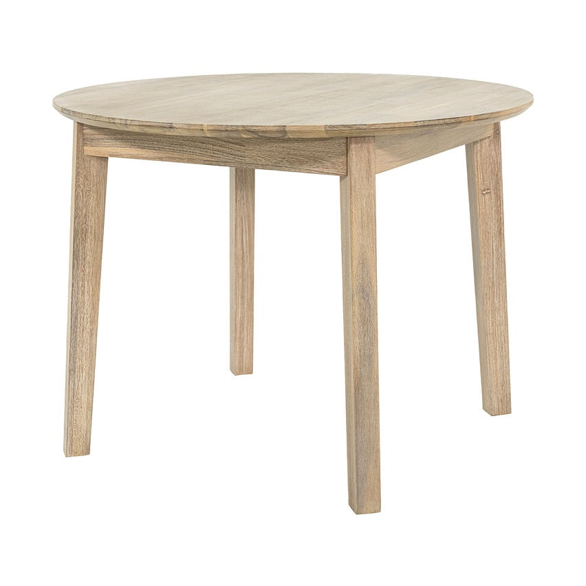 Elvyn Round Dining Table – Light Driftwood