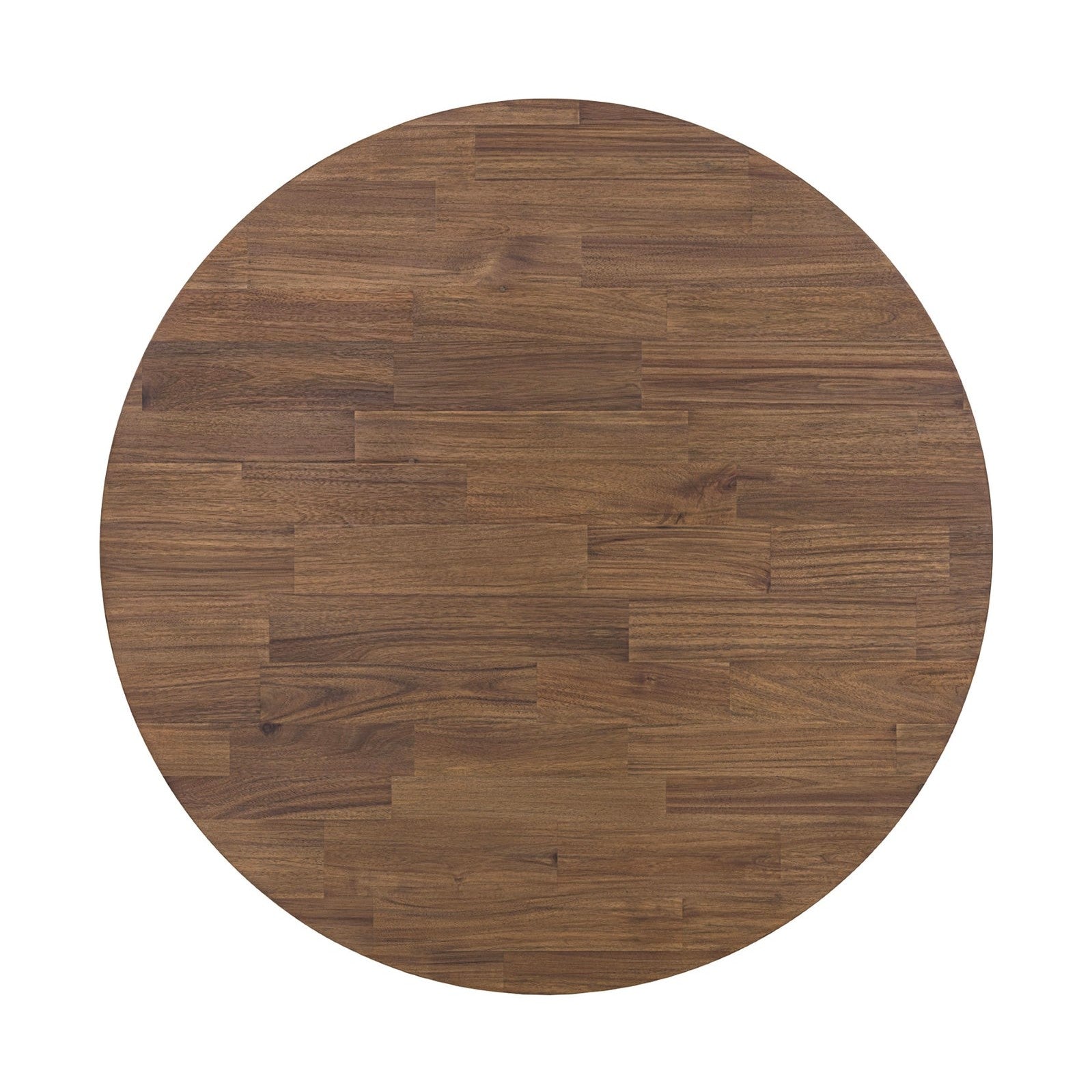 Elvyn Round Dining Table – Warm Pecan