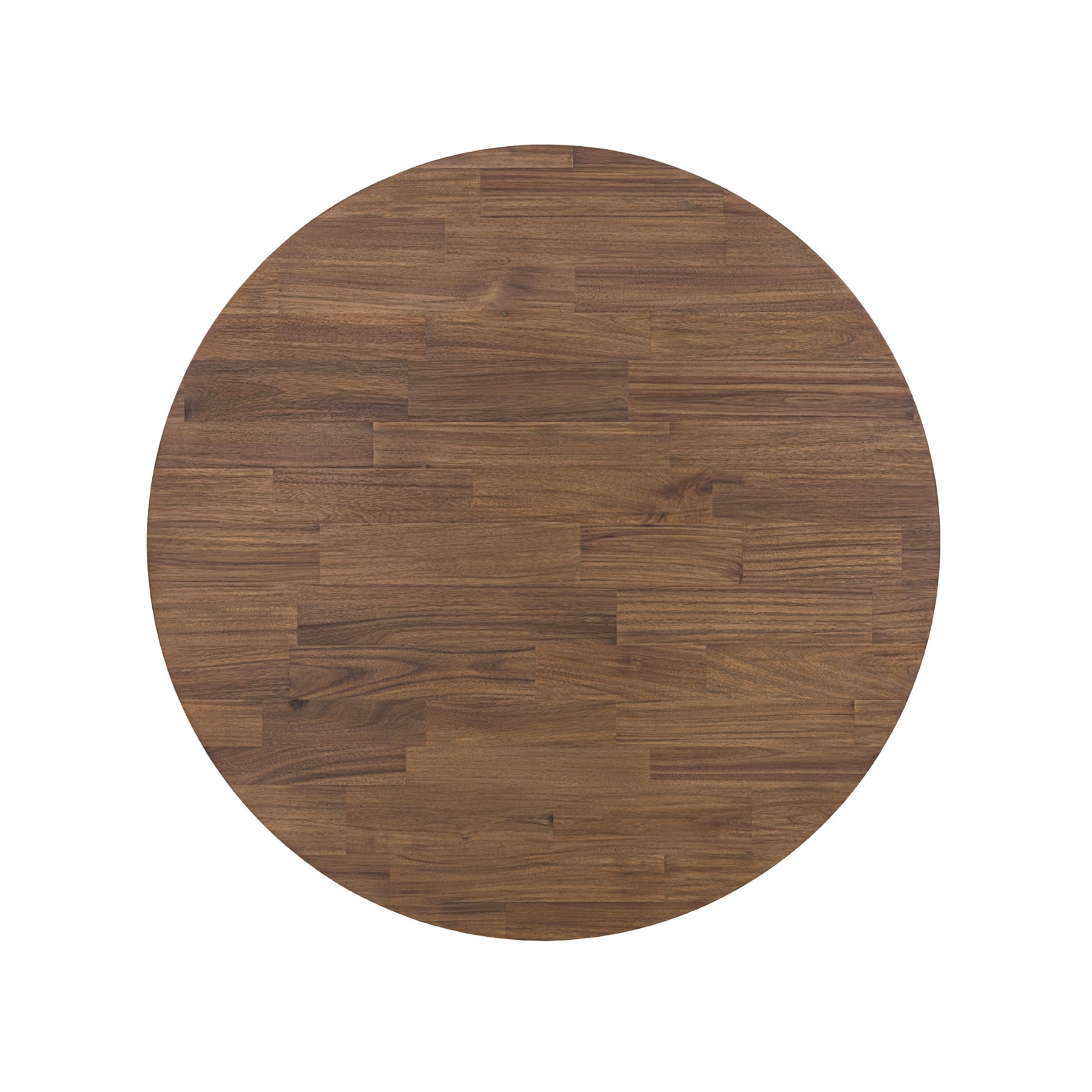 Elvyn Round Dining Table – Warm Pecan