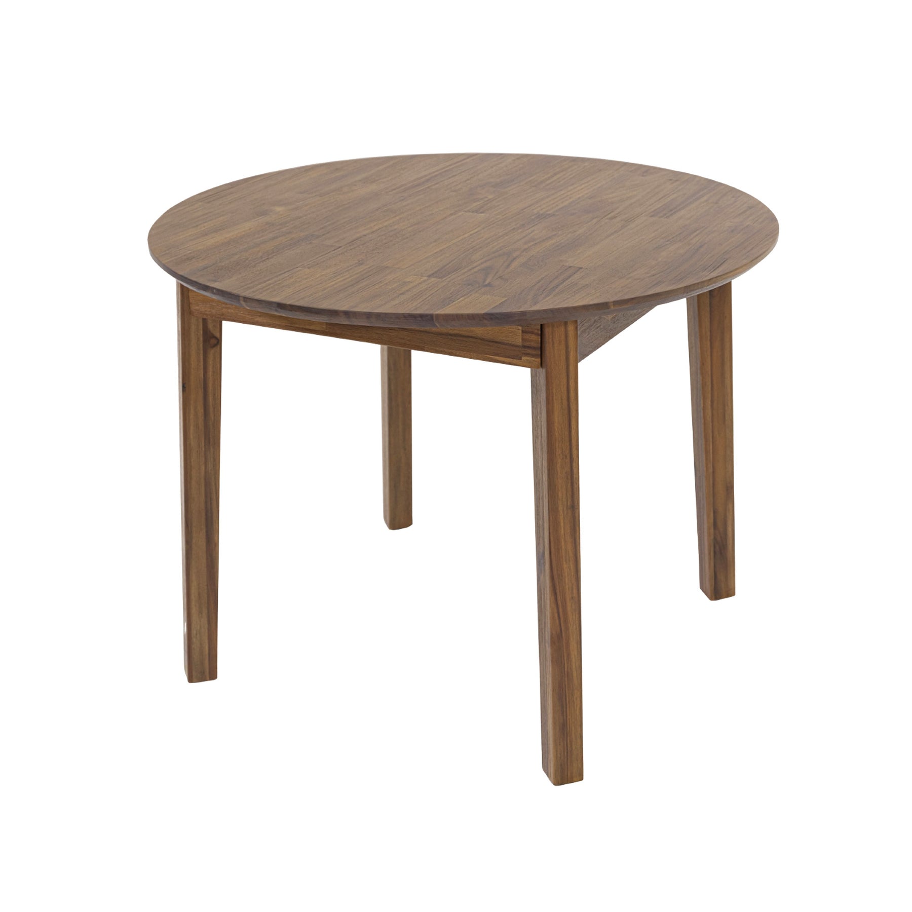 Elvyn Round Dining Table – Warm Pecan
