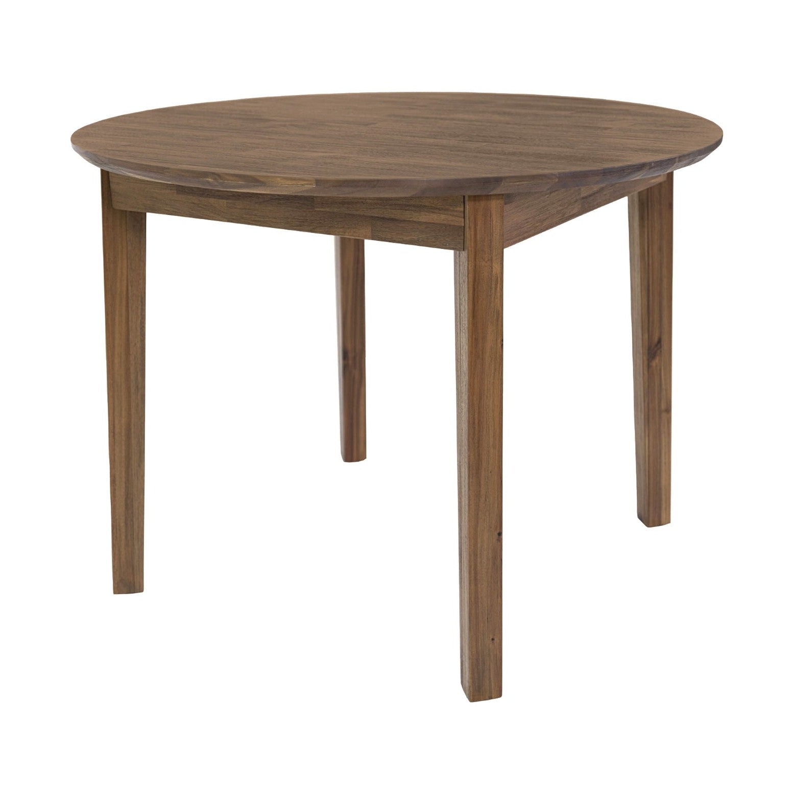 Elvyn Round Dining Table – Warm Pecan