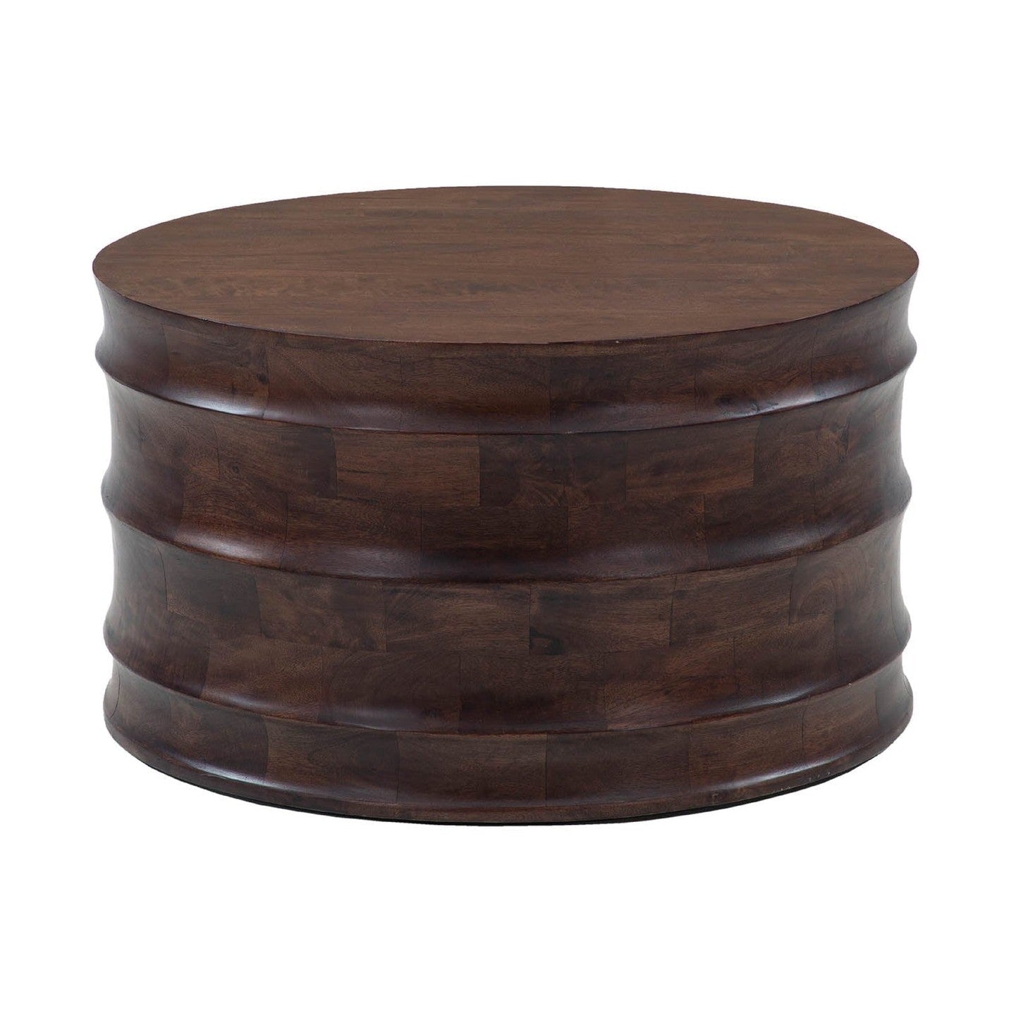Global Coffee Table – Solid Mango Wood | Walnut Finish