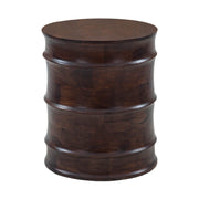 Global Side Table – Solid Mango Wood | Walnut Finish