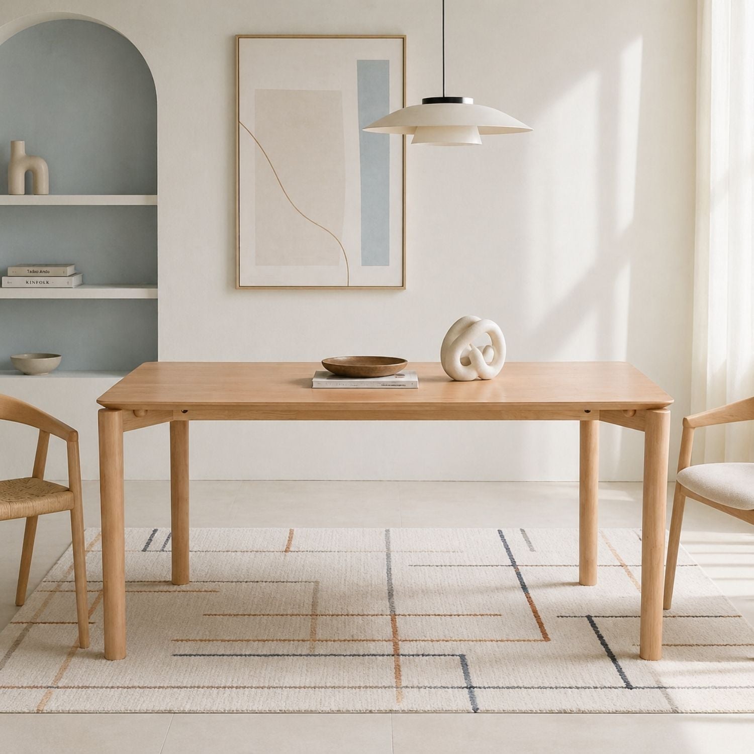 Gardenia Dining Table - Natural Oak