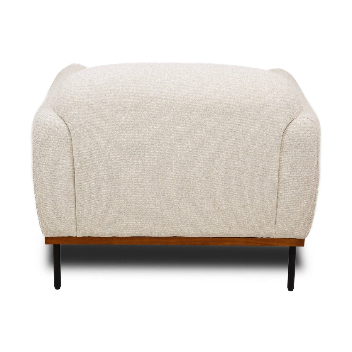 Genea Accent Chair with Premium Believe Fabric - Beige - Skyview Edmonton