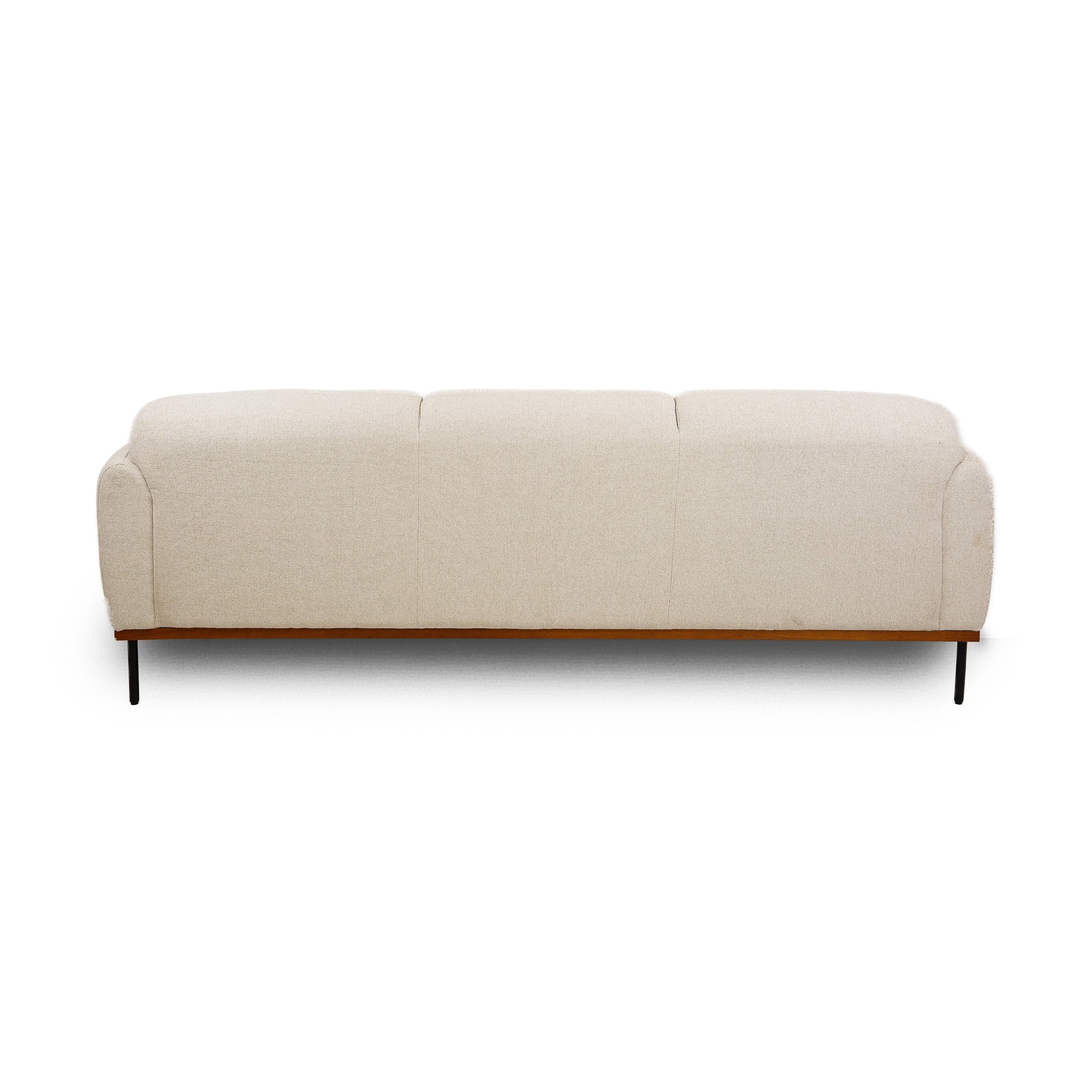Genea Sofa with Premium Believe Fabric - Beige