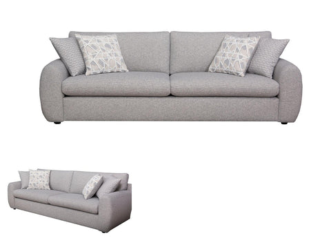 Gino Condo Sofa with 4 Toss Pillows