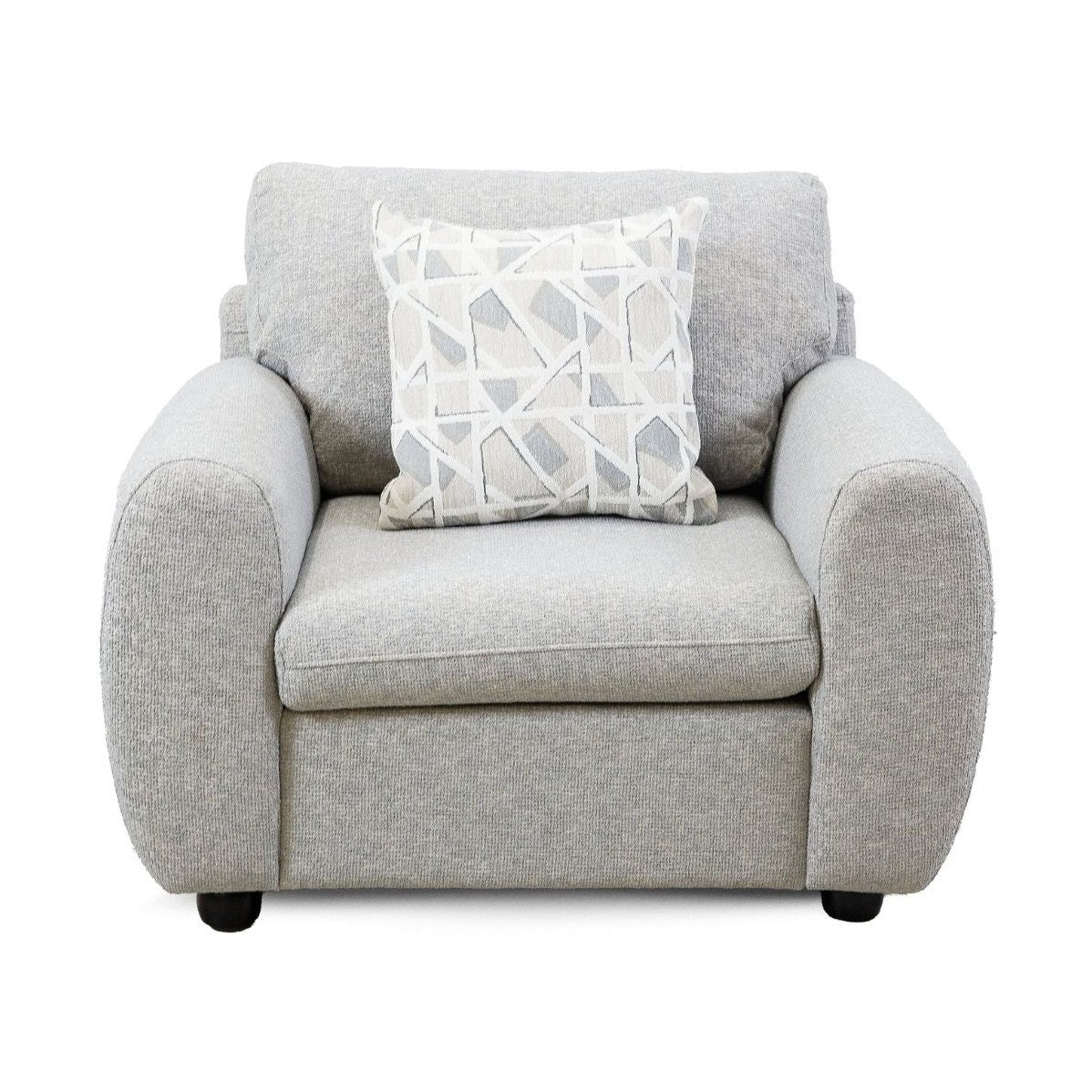 Gino Accent Chair with 2 Toss Pillows