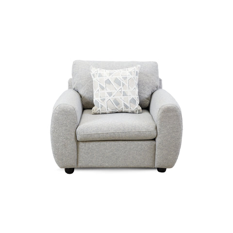 Gino Accent Chair with 2 Toss Pillows
