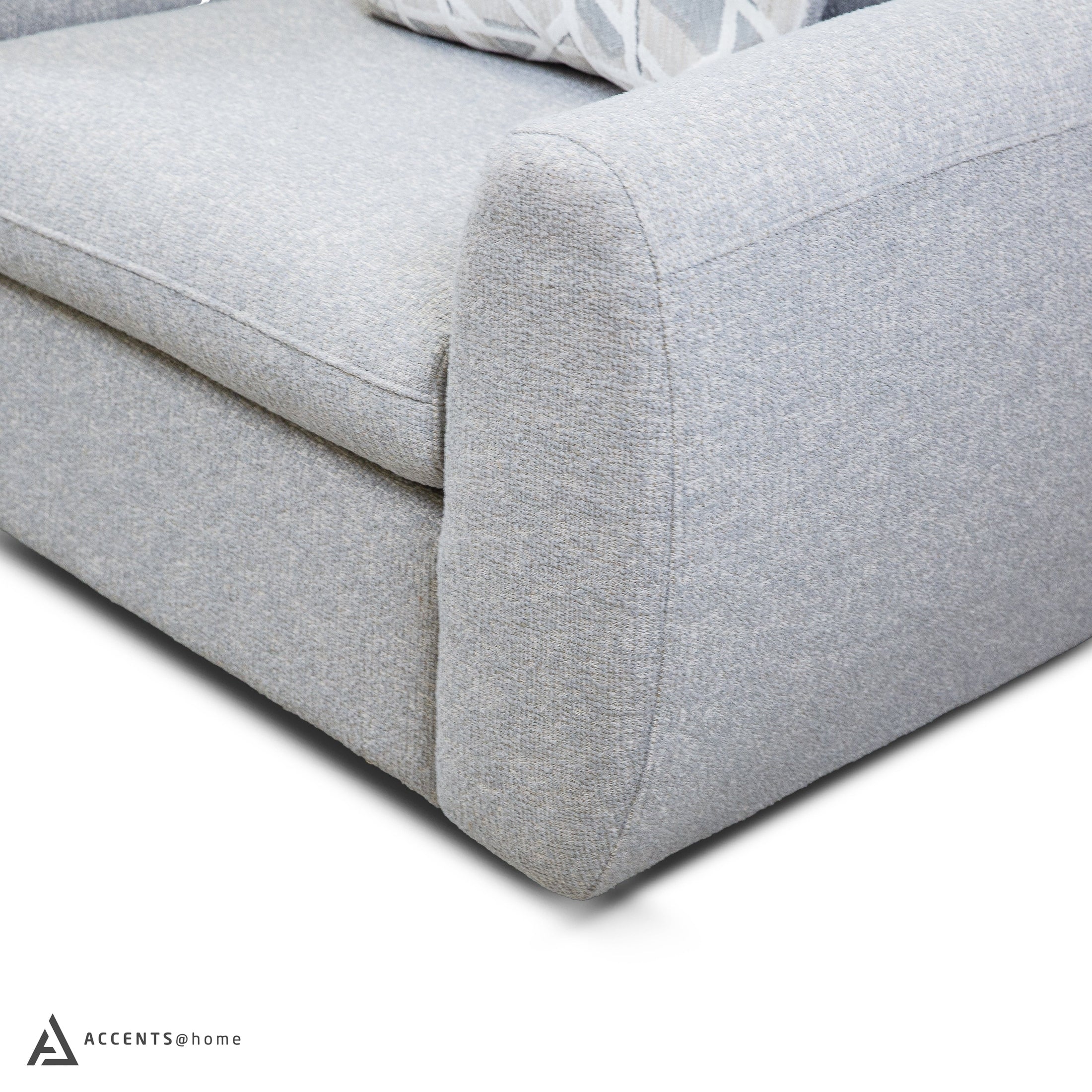 Gino Accent Chair with 2 Toss Pillows