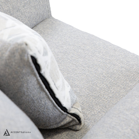 Gino Accent Chair with 2 Toss Pillows