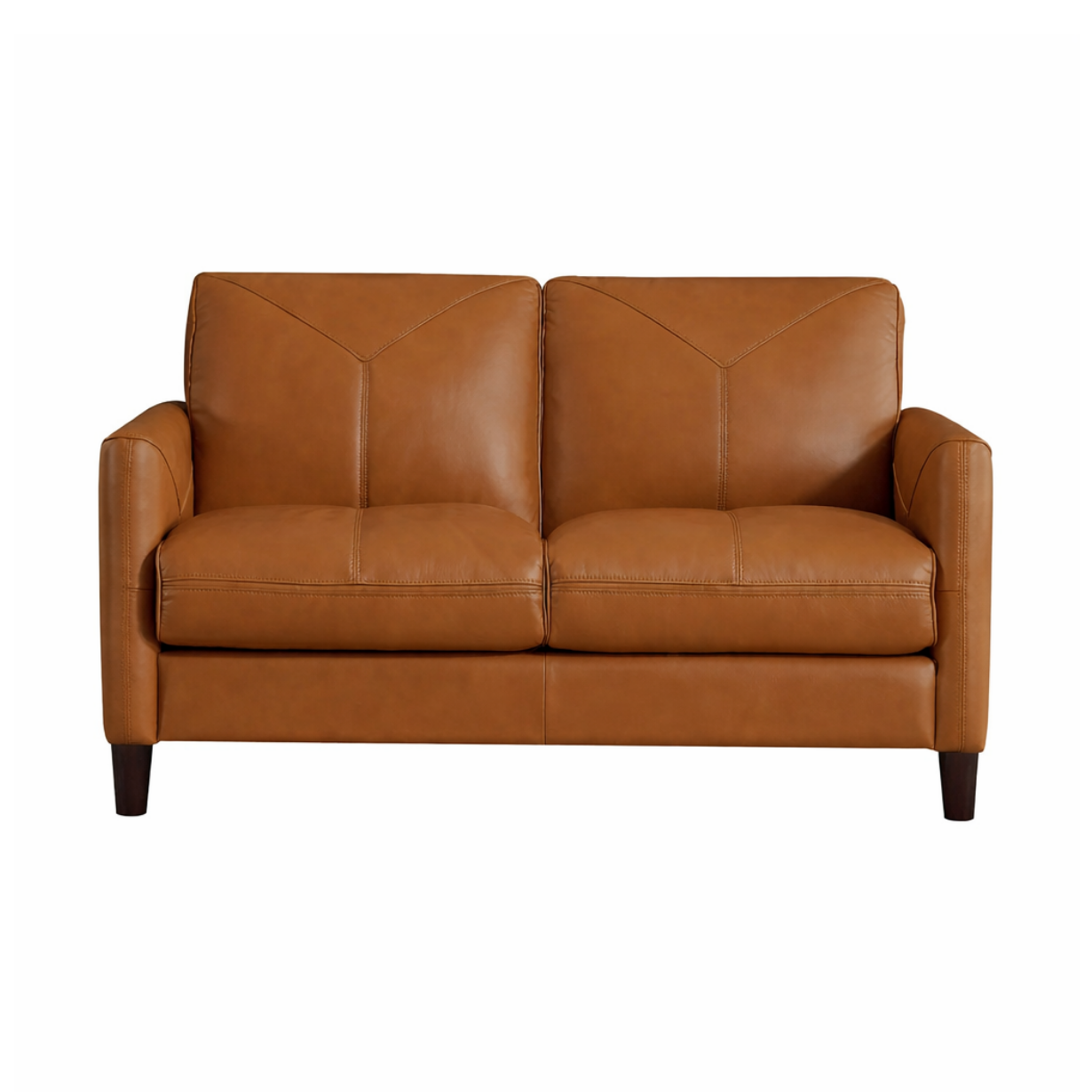 Glenwood Genuine Leather Loveseat