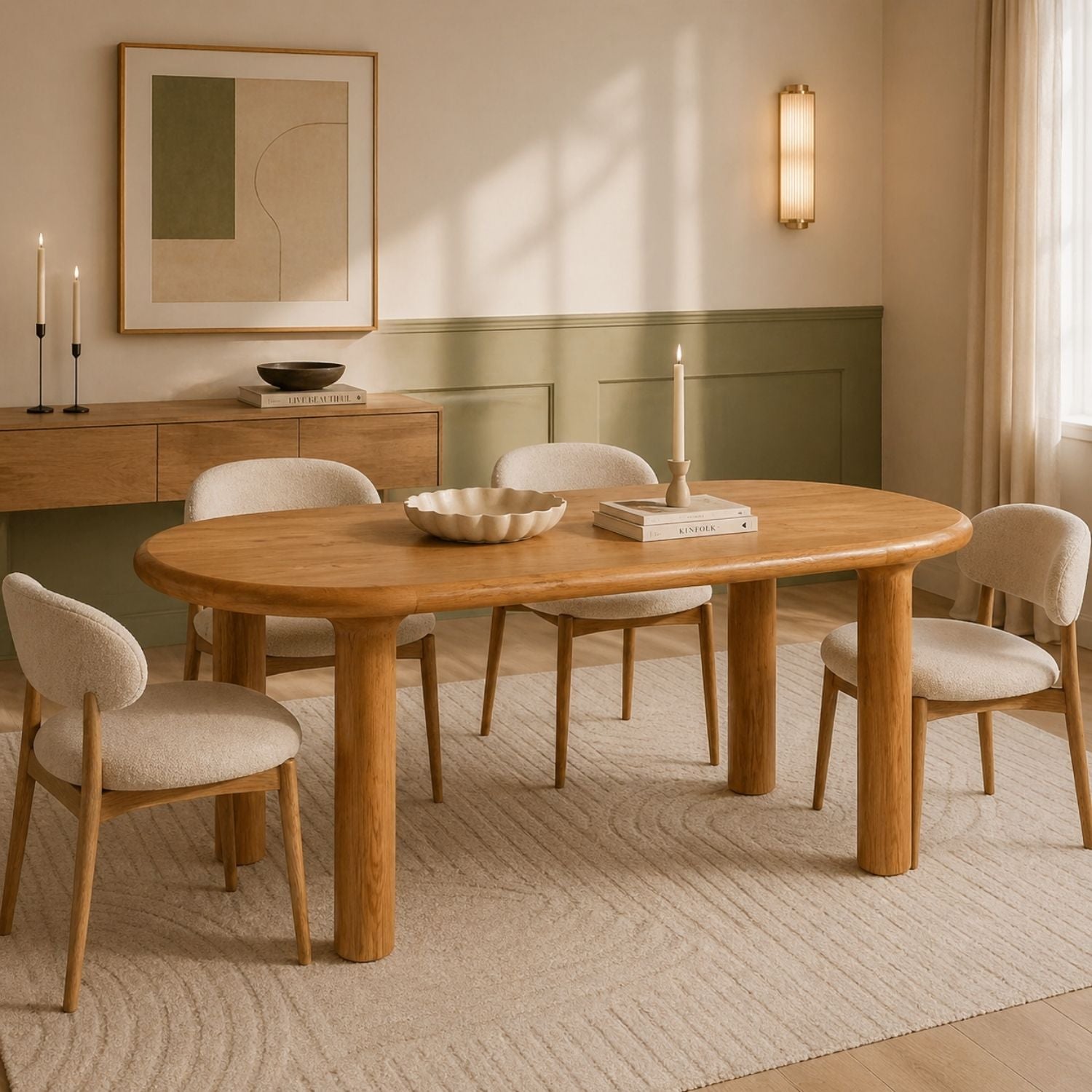 Greystone Oval Dining Table