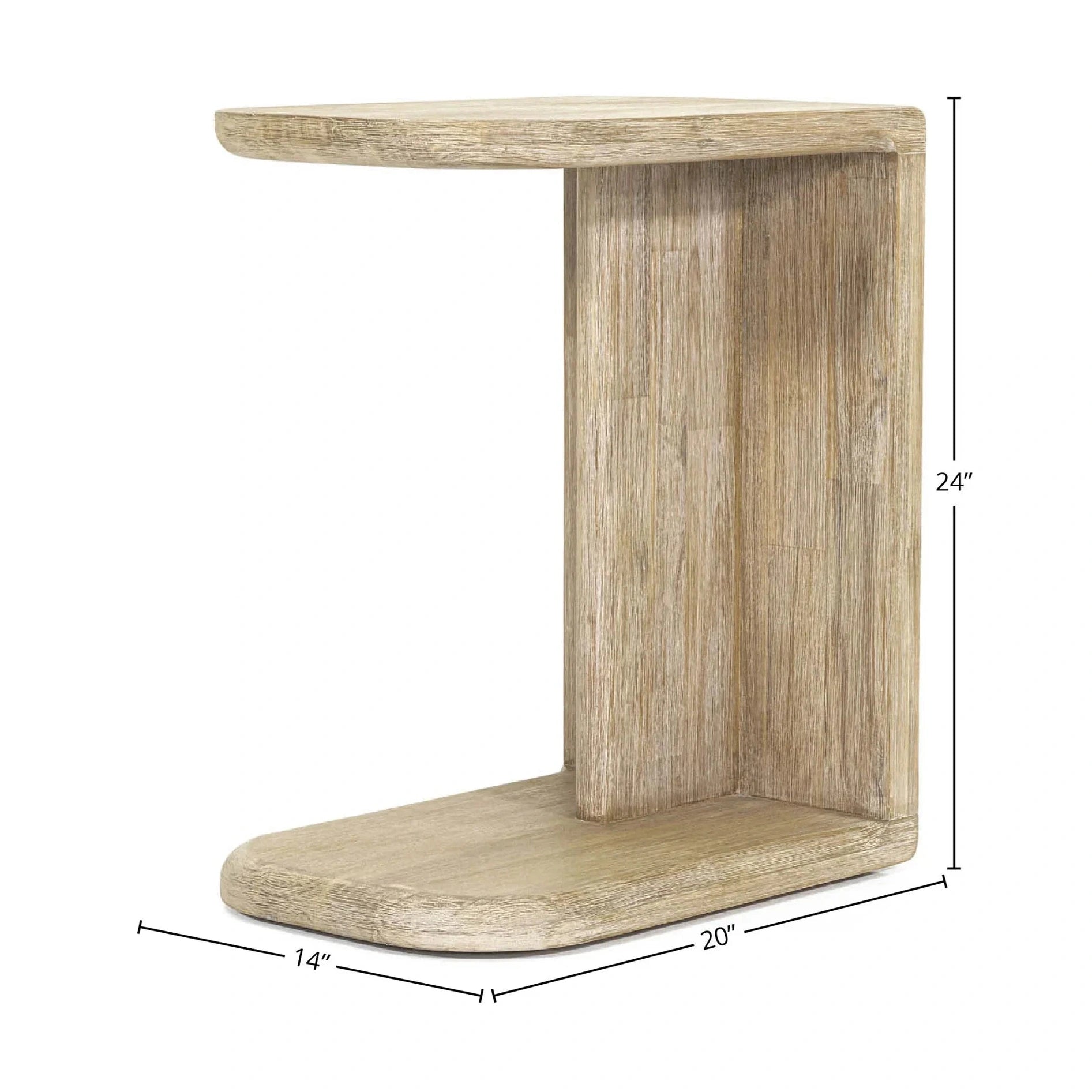 Wesden C-Shaped Side Table