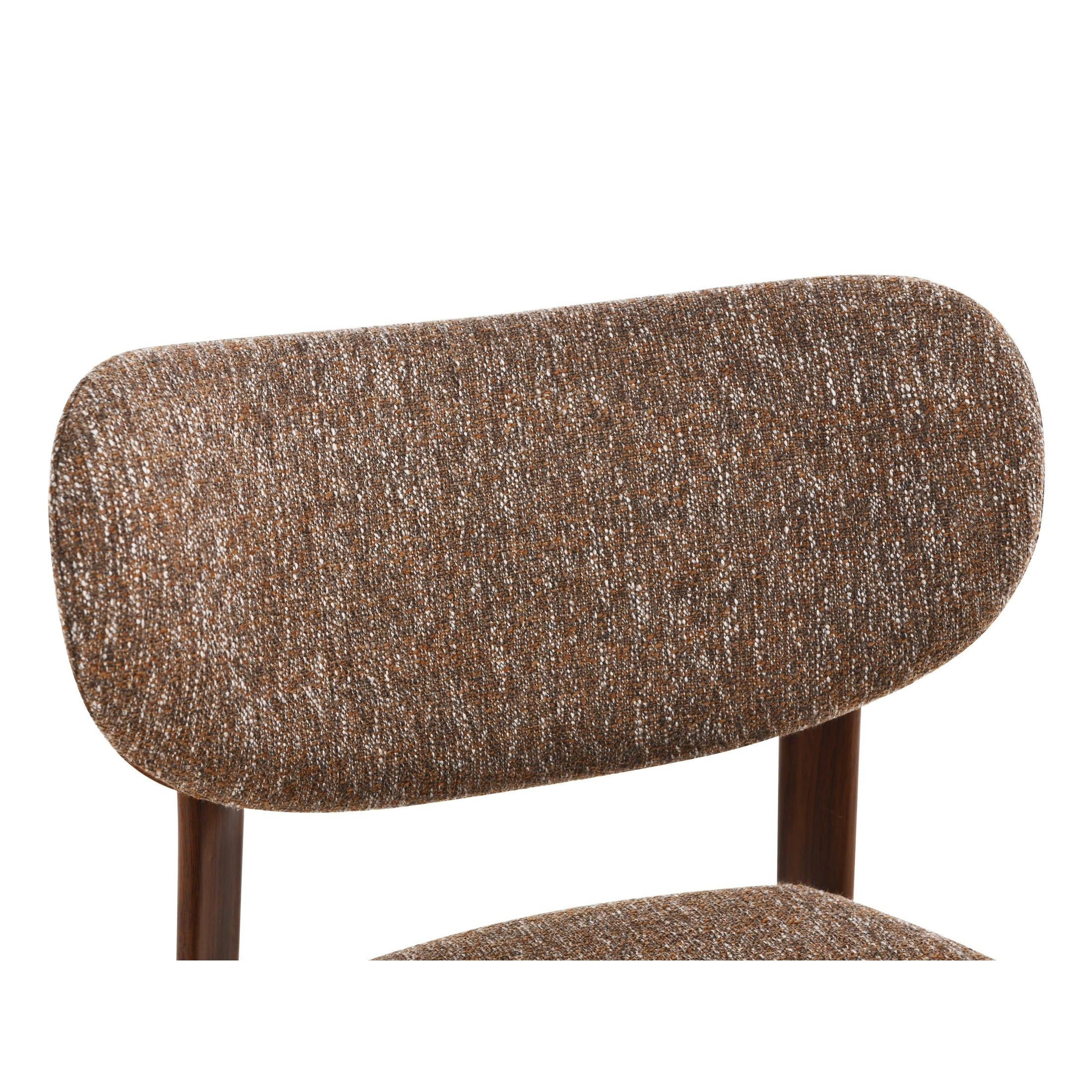 Kofi Upholstered Dining Chair with Walnut Finish Legs