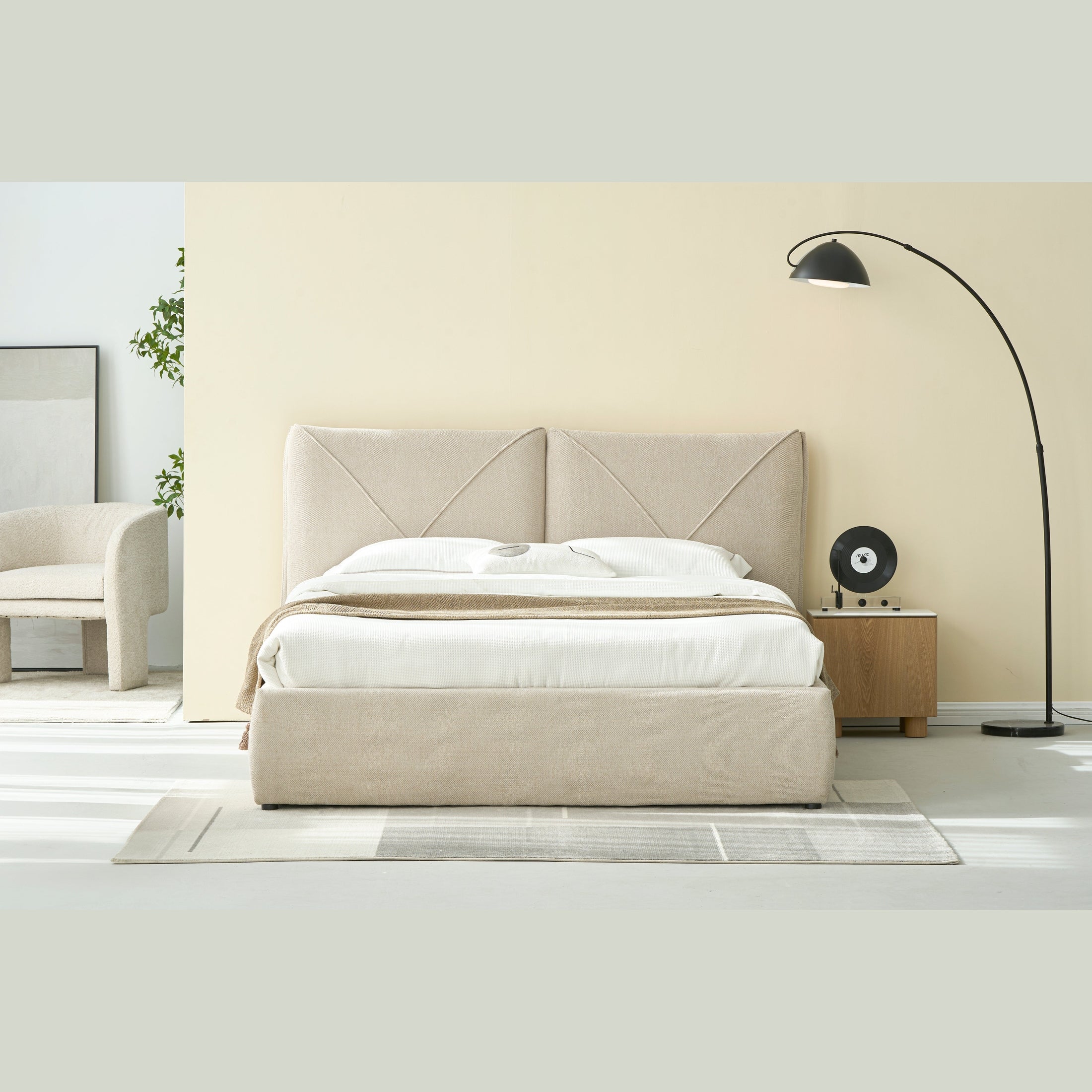 Aleksey Uphostered Bed