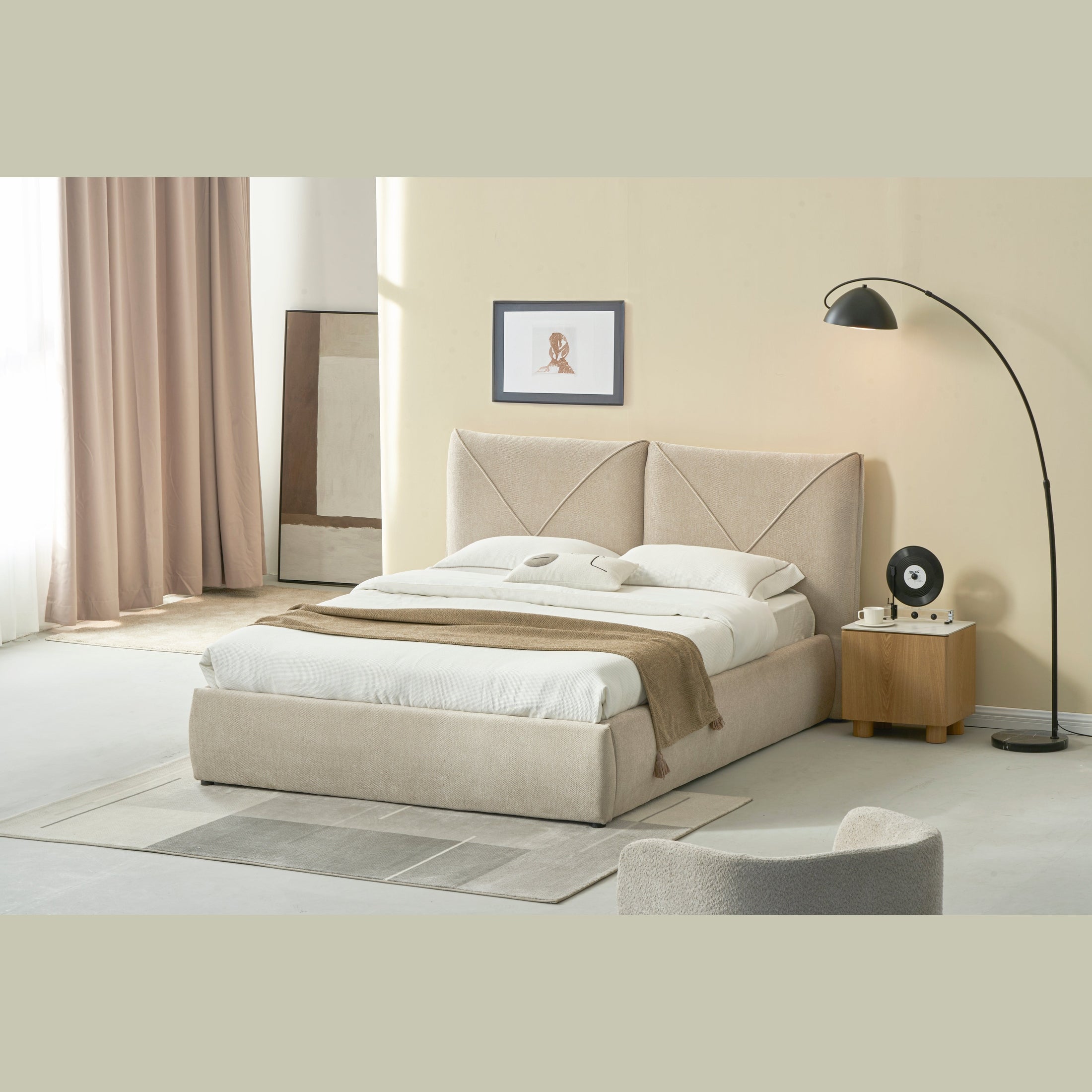 Aleksey Uphostered Bed