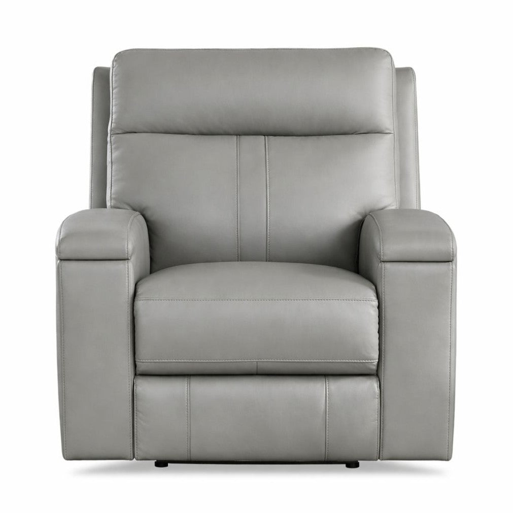 Hanley Zero Gravity Genuine Leather Power Reclining Chair
