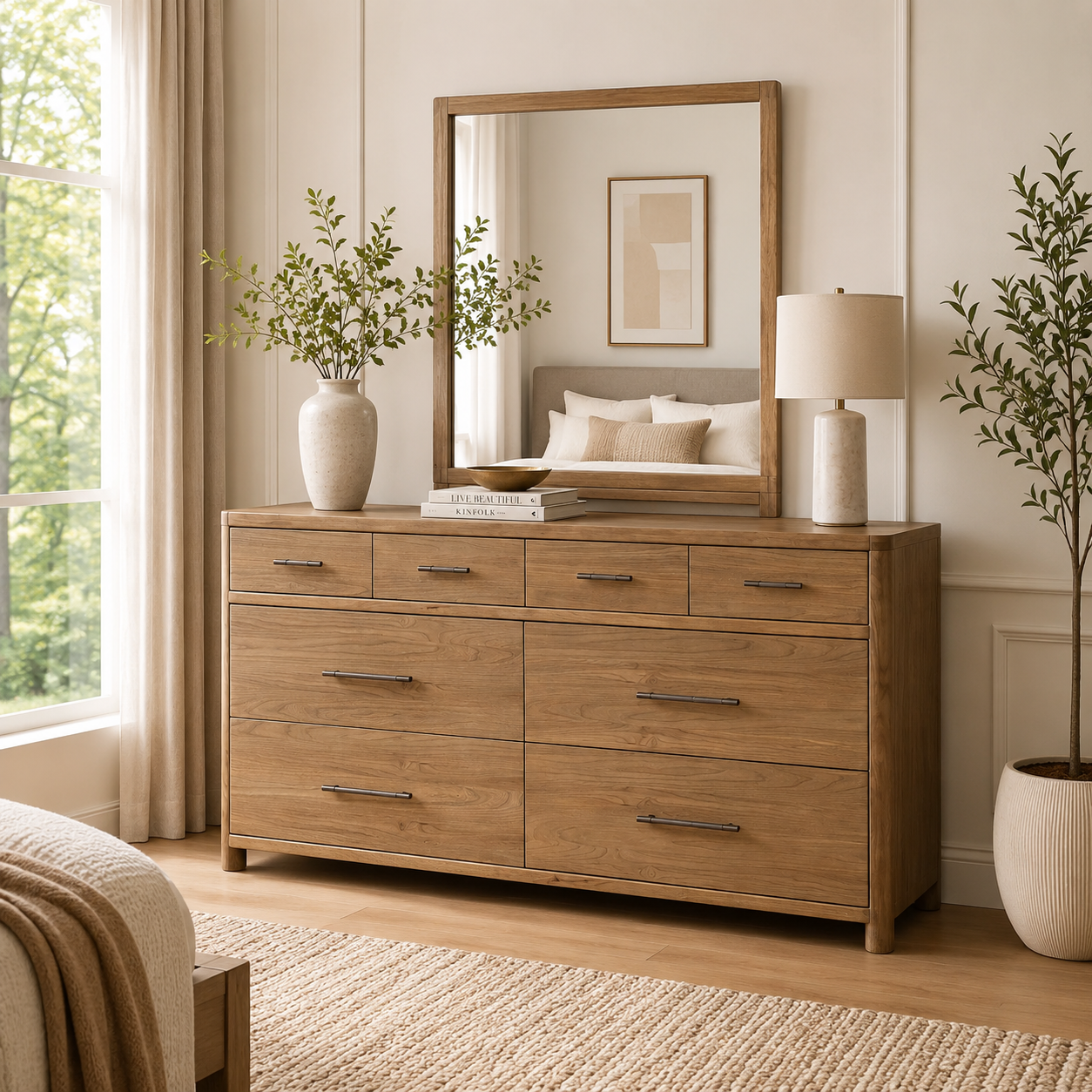 Hollis 8-Drawer Dresser – Cabin Glow