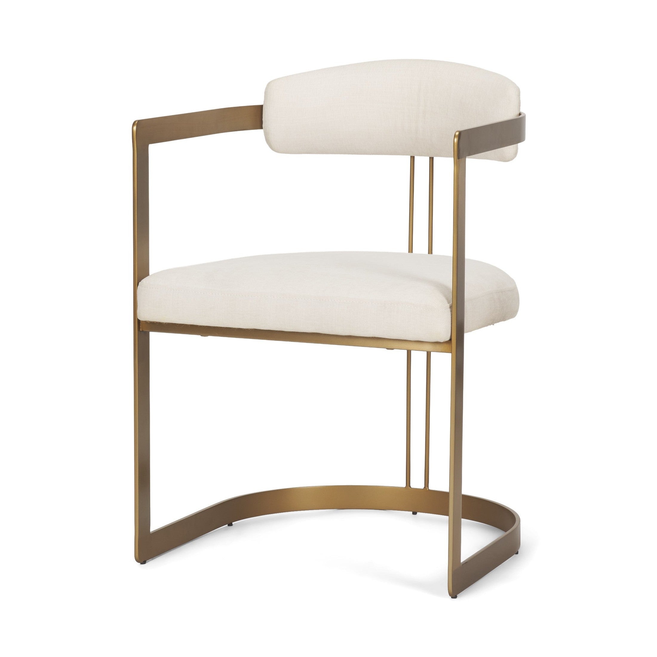 Hollyfield Cream Fabric Dining Chair