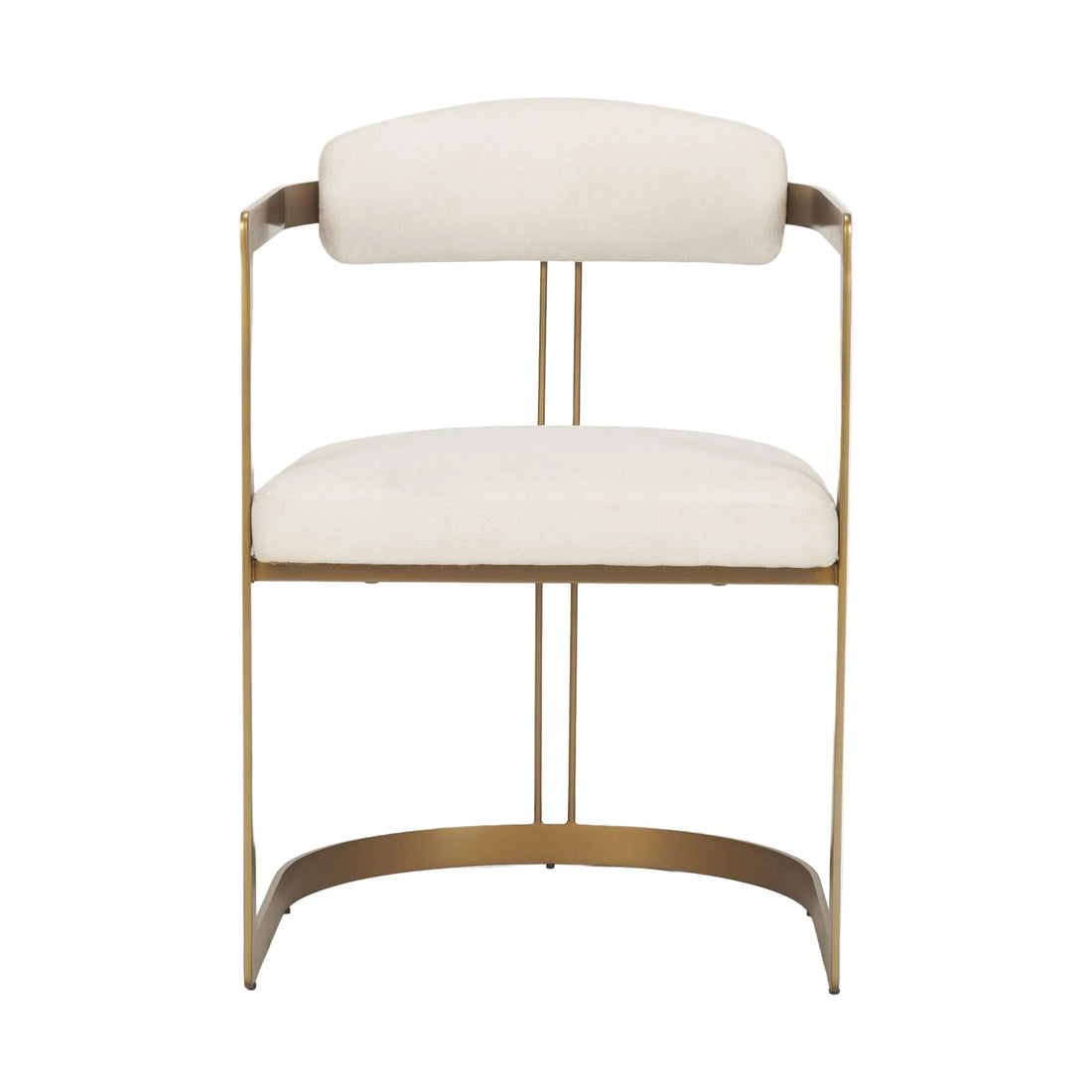 Hollyfield Cream Fabric Dining Chair