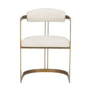 Hollyfield Cream Fabric Dining Chair