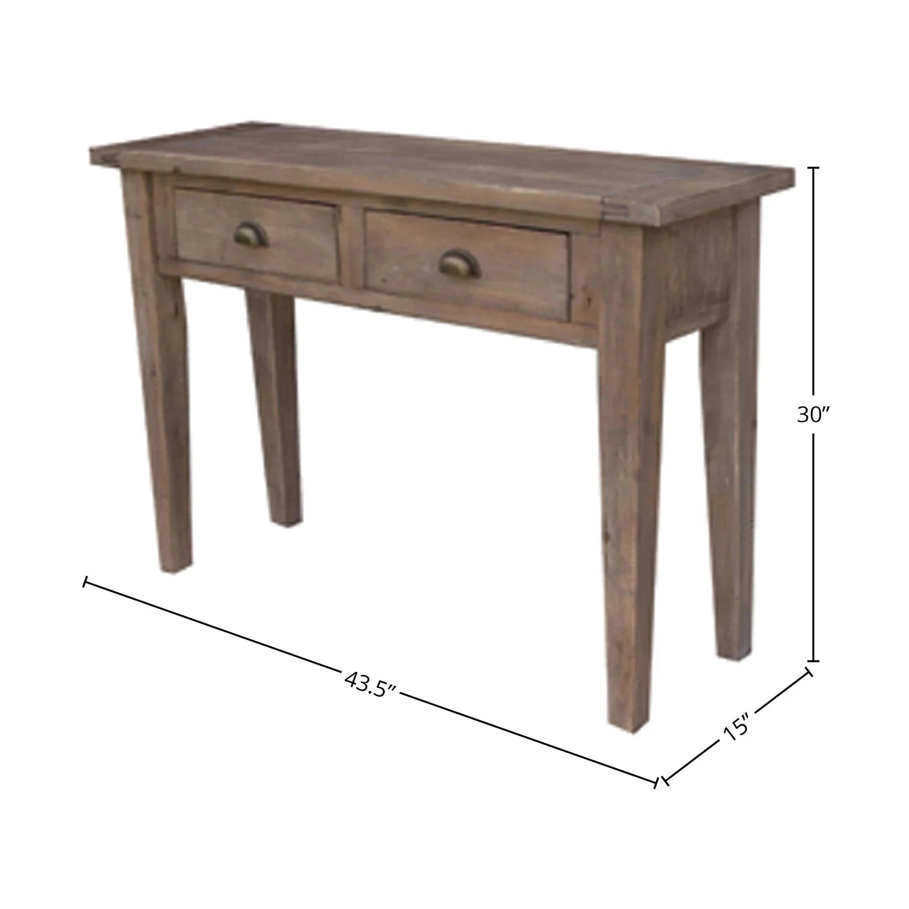 Iverra Small Console Table - Sundried