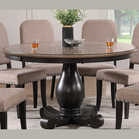 Round Pedestal Dining Table Paula Deen Table And Chairs 932817 Universal Furniture Round Side Table Tobacco