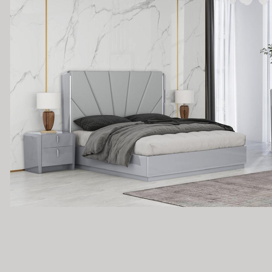Magnus Lift Up Storage Bed - Cool Grey