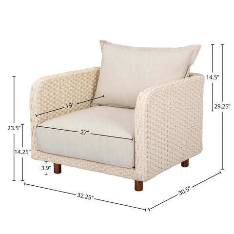 Yalara Outdoor Club Chair