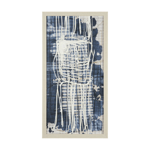 Intuition Hand-Embellished Textured Framed Canvas Artwork