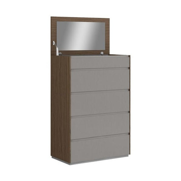 Irina Two Tone 5 Drawer Chest