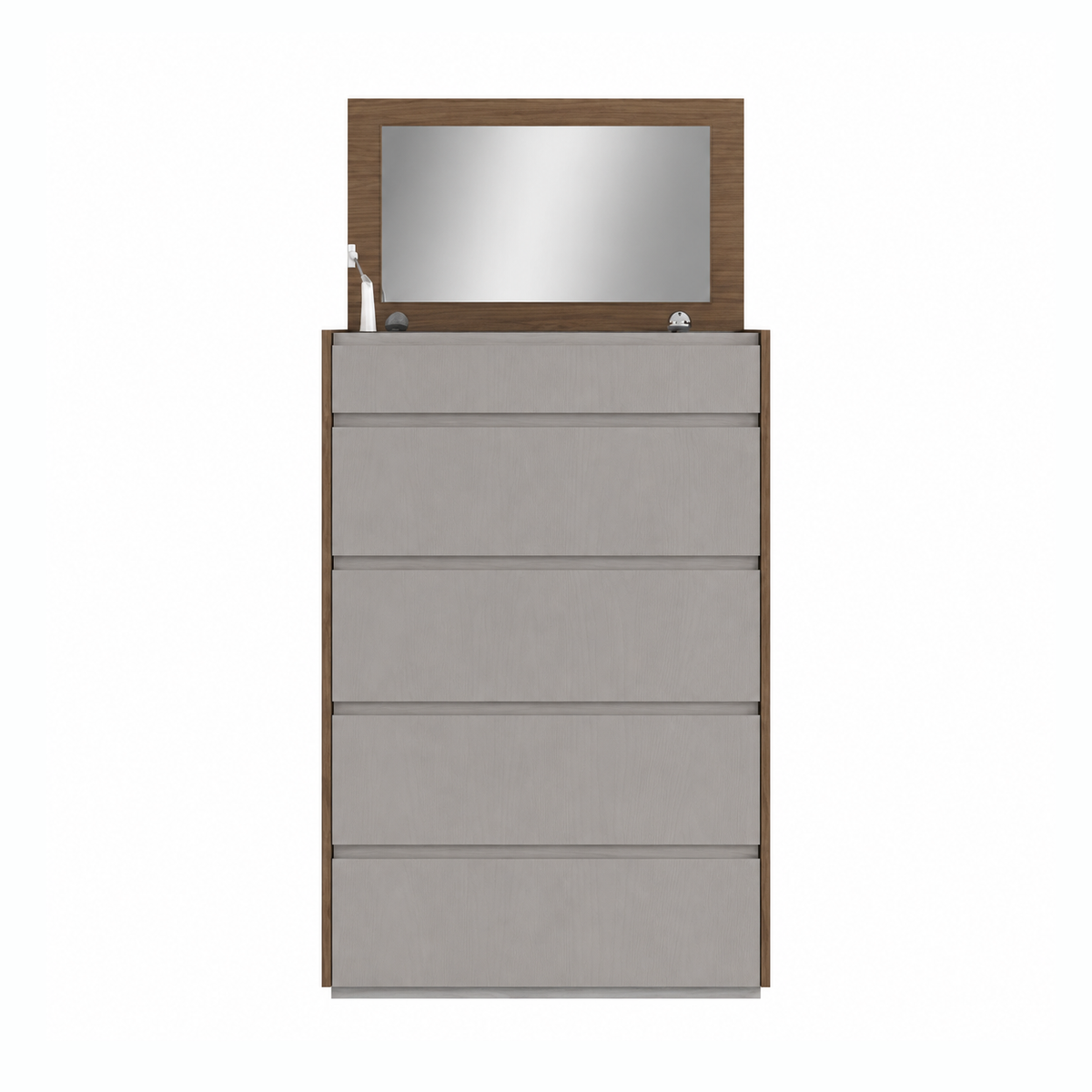 Irina Two Tone 5 Drawer Chest