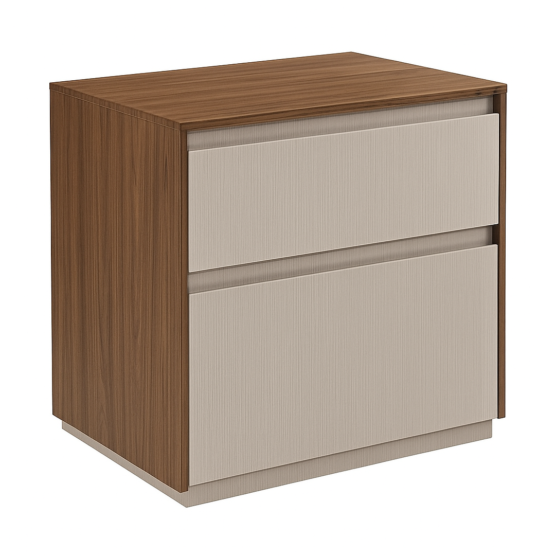 Irina Two Tone Night Stand