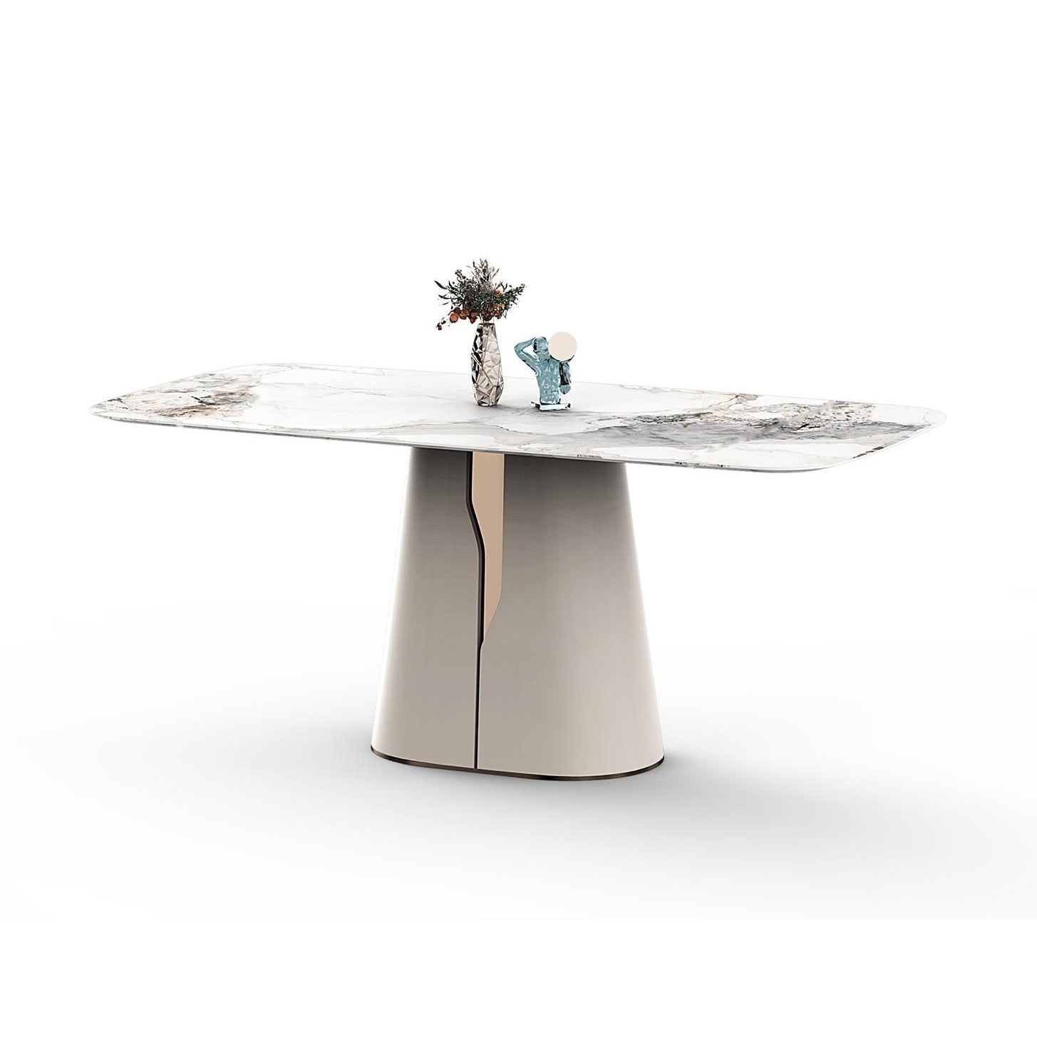 Maiia Ceramic Top Dining Table
