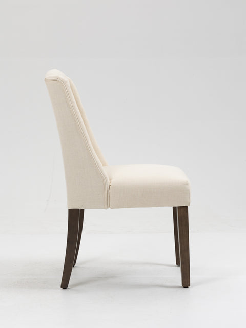 Noha Dining Chair with Wooden Legs 