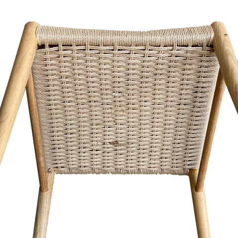 Jakarta Dining Chair - Natural/Natural Woven Seat