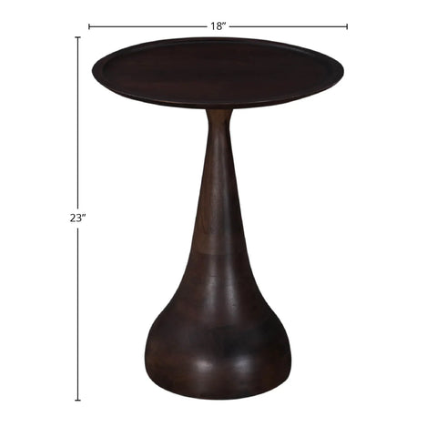 Polina Side Table – Bronze