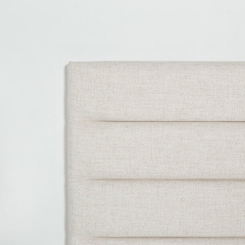 Justin Double Storage Bed Tall - Cream