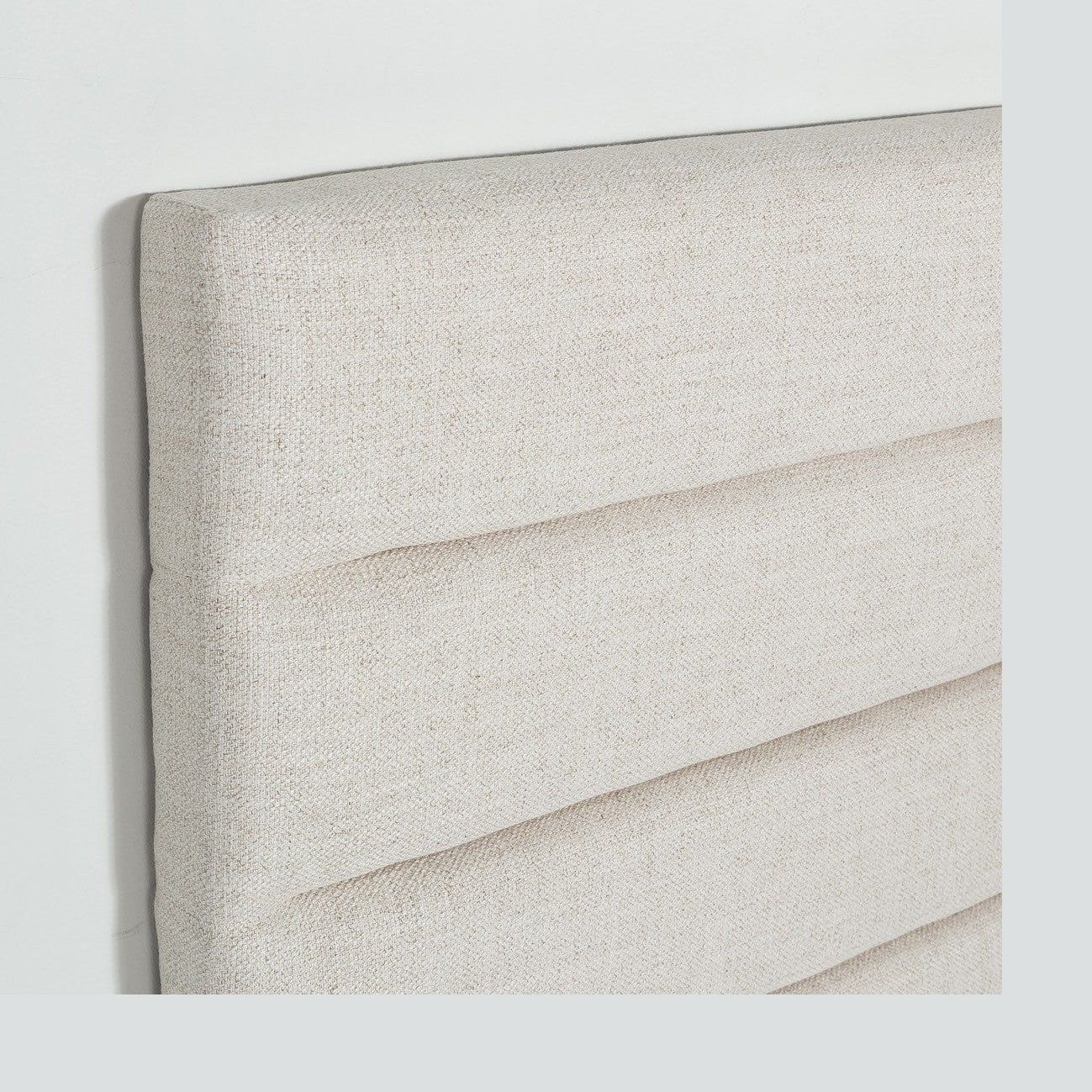 Justin Double Storage Bed Tall - Cream