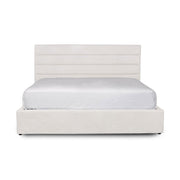 Justin Double Storage Bed Tall - Cream