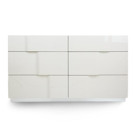 Janice Two Tone 6 Drawer Dresser