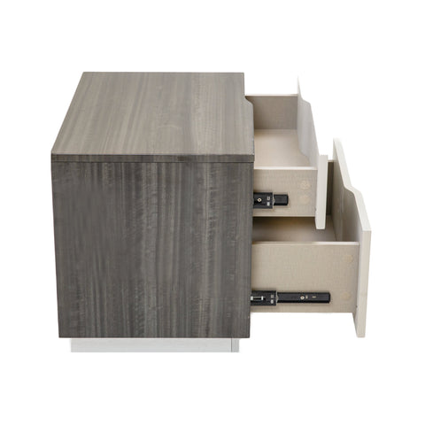 Janice Two Tone Nightstand