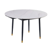 Jess 2.0 Round Extendable Dining Table - White