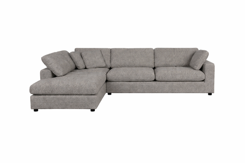 Joelle Sectional - Cement Grey