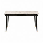 Justin Ceramic Top Extendable Dining Table