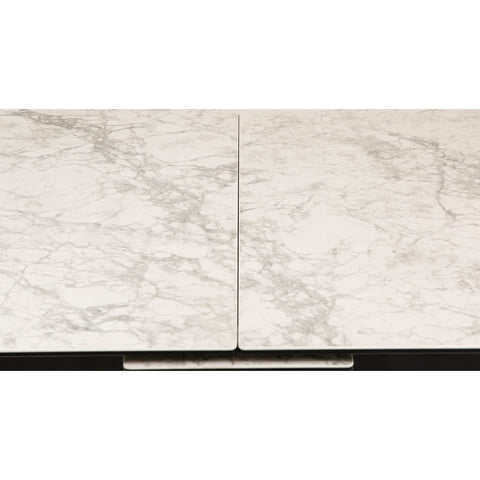 Justin Ceramic Top Extendable Dining Table
