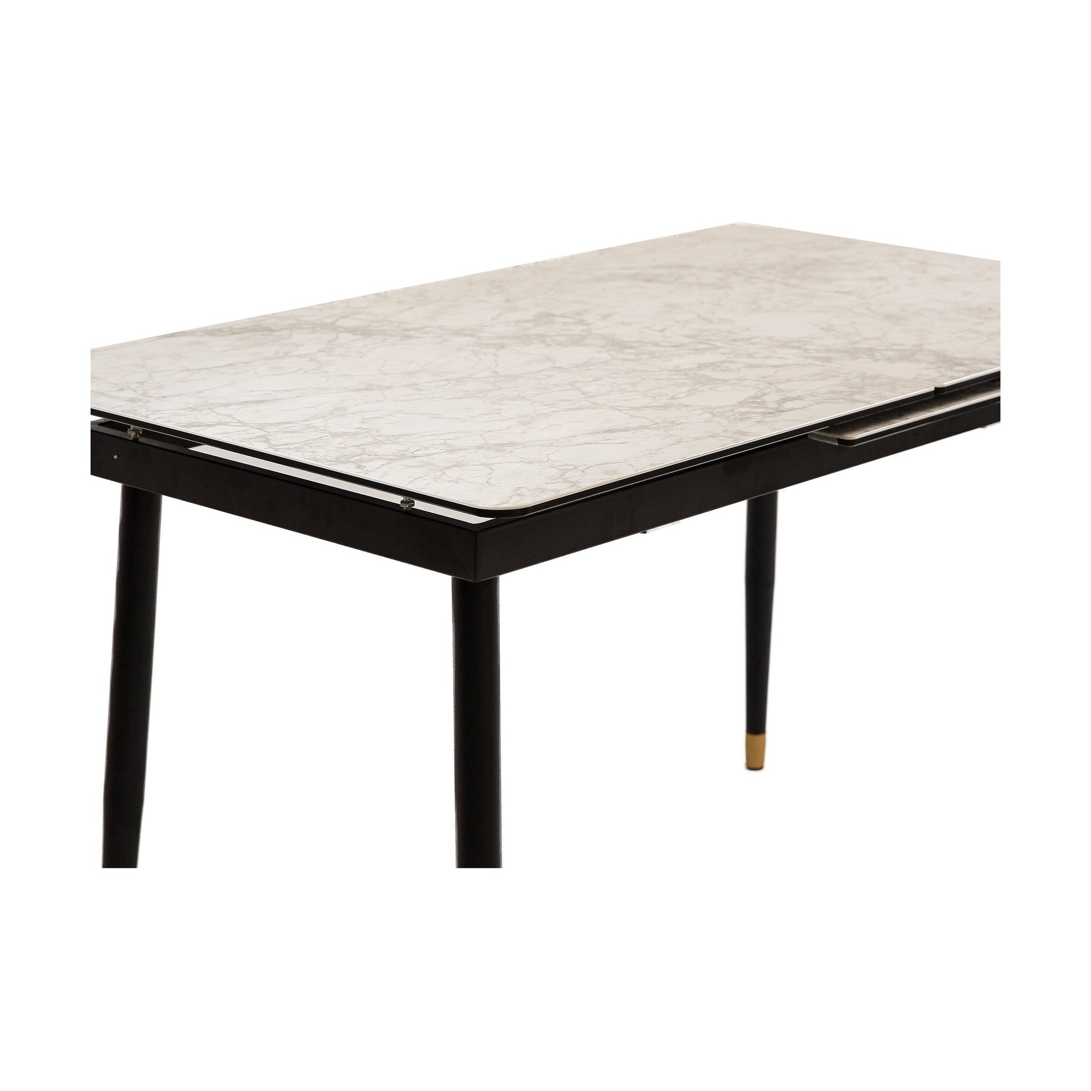 Justin Ceramic Top Extendable Dining Table